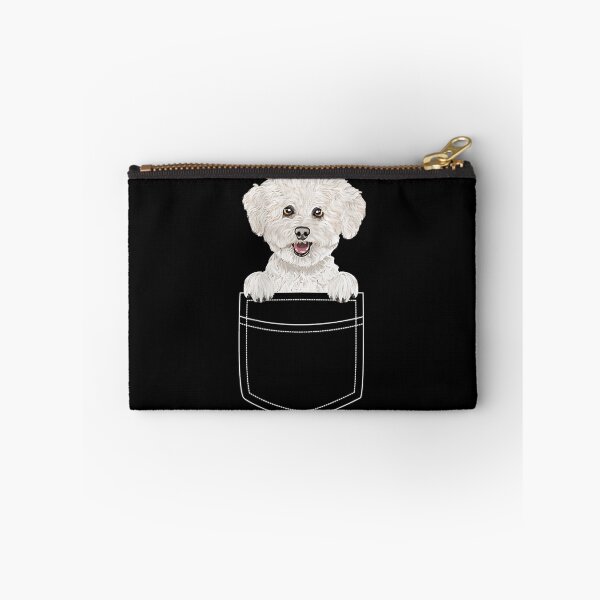Item preview, Bichons Frise Dog In Pocket Funny Dog Lover Classic . designed and sold by eachusdgfala.