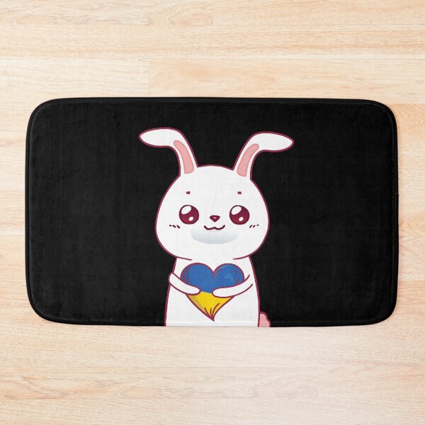 Item preview, Rabbit Holding Ukrainian Heart designed and sold by artado.