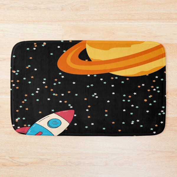 Item preview, Rocket to Saturn designed and sold by AmDotArt.