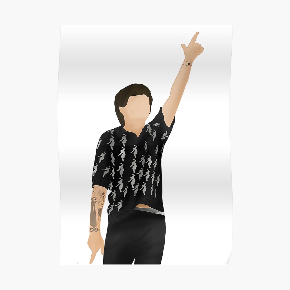 LOUIS TOMLINSON 2022 Tour Outfits Digital Poster 