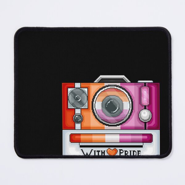 Item preview, Lesbian Pride Pixel Camera Classic . designed and sold by hildendhmula.