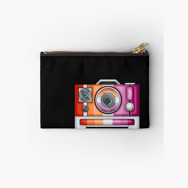 Item preview, Lesbian Pride Pixel Camera Classic . designed and sold by hildendhmula.