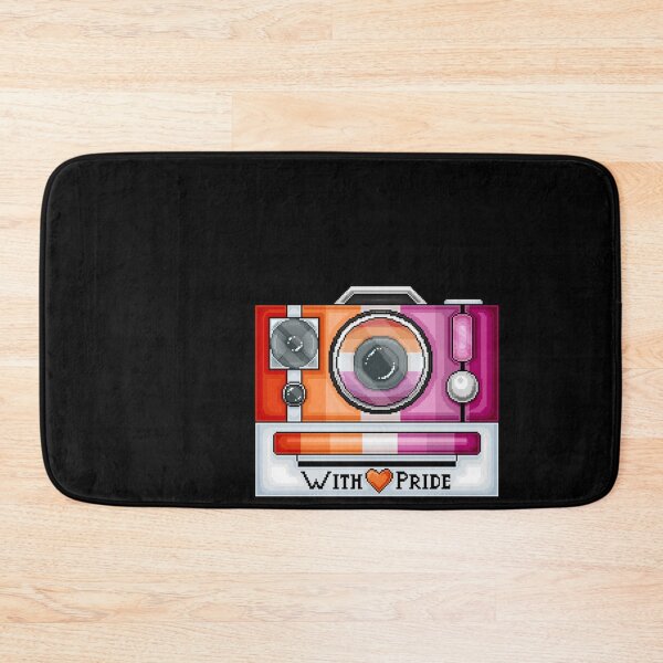 Item preview, Lesbian Pride Pixel Camera Classic . designed and sold by hildendhmula.