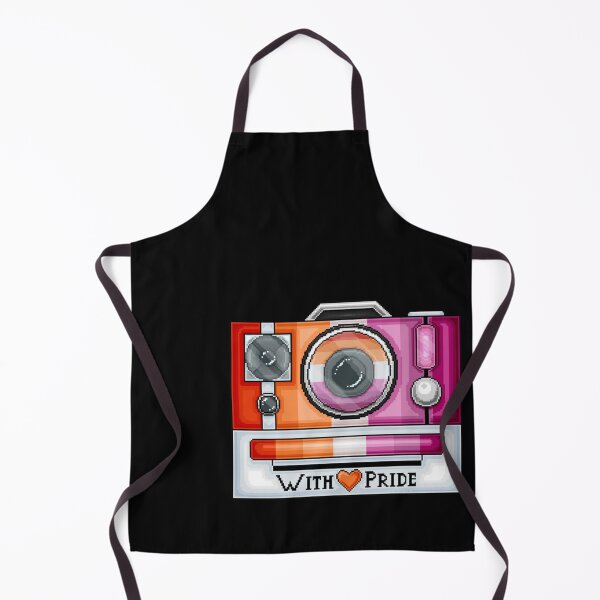 Item preview, Lesbian Pride Pixel Camera Classic . designed and sold by hildendhmula.