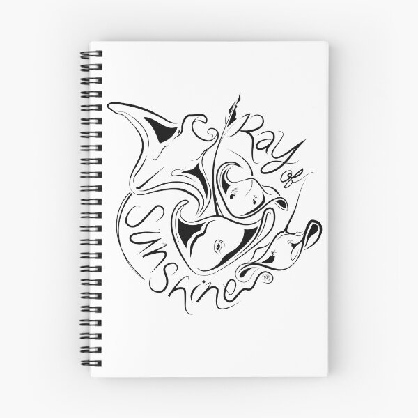 Item preview, Ray of sunshine | Manta Ray | Stingray | Ray fish | Chasing Rays | Sea drawing designed and sold by NSoulliardArt.