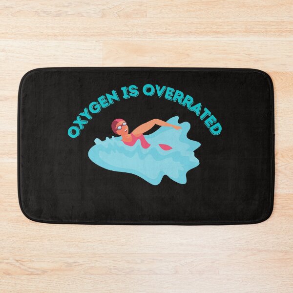 Item preview, Oxygen Is Overrated- Funny Swimming Pun Gift  designed and sold by badretop.