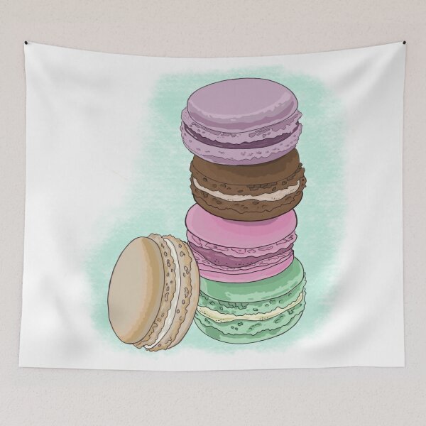 Item preview, Tower of macarons (colour palette, color palete) designed and sold by Sanaura.
