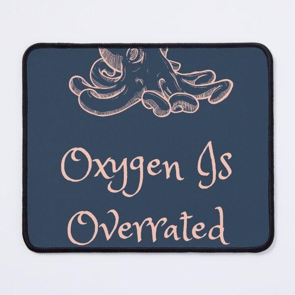 Item preview, Oxygen Is Overrated: Blank Lined Journal For Swimmers Notebook Gift  designed and sold by badretop.