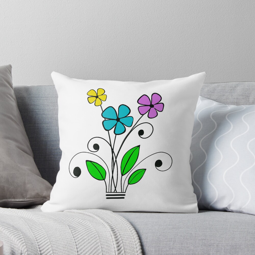 Item preview, Throw Pillow designed and sold by Normaventura.