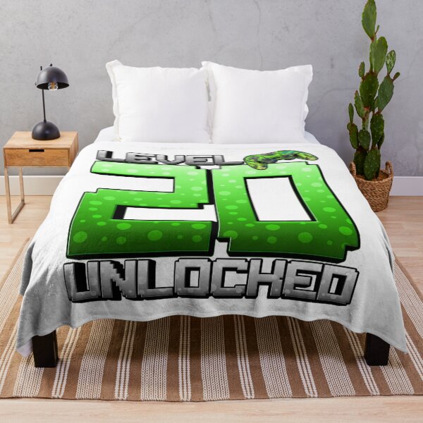 Item preview, Level 20 unlocked birthday shirt Awesome since 2002 Shirt Boys Kids designed and sold by Aqua Wear.