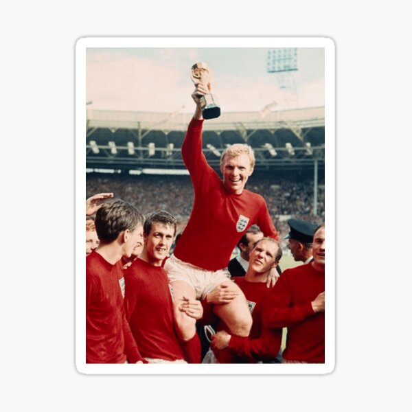 Ballon De Foot Signé Bobby Moore - Souvenir Coupe Du Monde 1966 (Original)