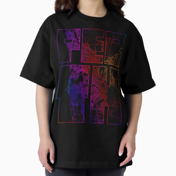 Item preview, Perth City Map of Australia - Colorful designed and sold by deMAP.