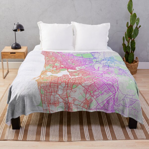 Item preview, Perth City Map of Australia - Colorful designed and sold by deMAP.