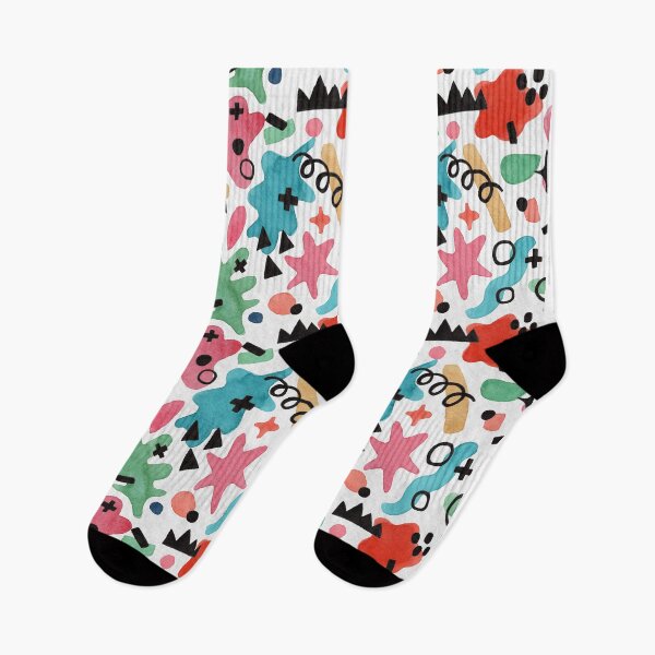 Item preview, Fun Colorful 90s Pattern designed and sold by Paola Locks.