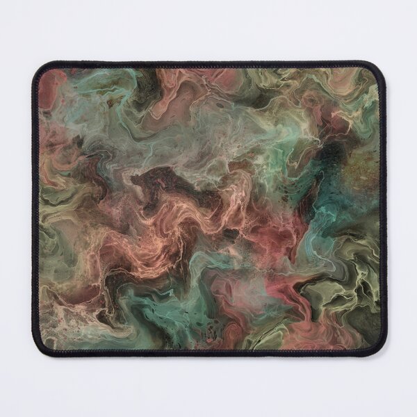 Item preview, Dark Matter Marble - Coral and Teal designed and sold by Allison Stockslager.