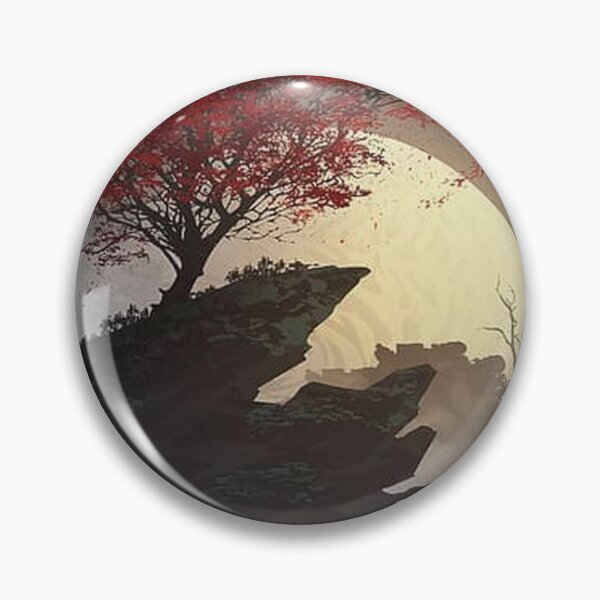 Artikelvorschau, Moonlight Tree Samurai entworfen und verkauft von JapanHeavenArt.