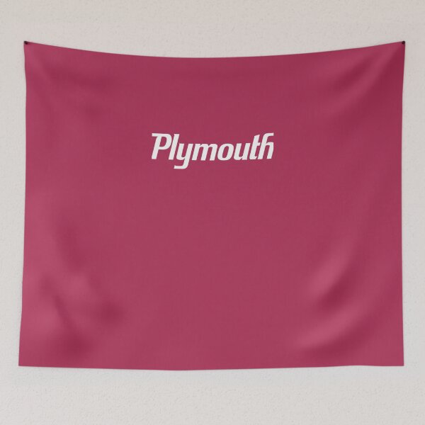 Item preview, Plymouth Script - White Classic T-Shirt designed and sold by AdrianChoromans.