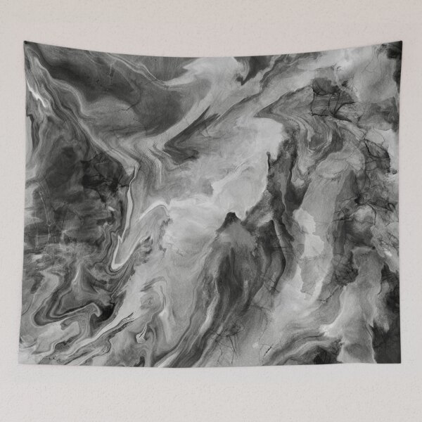 Item preview, Magnolia Marble - Black and White designed and sold by Allison Stockslager.