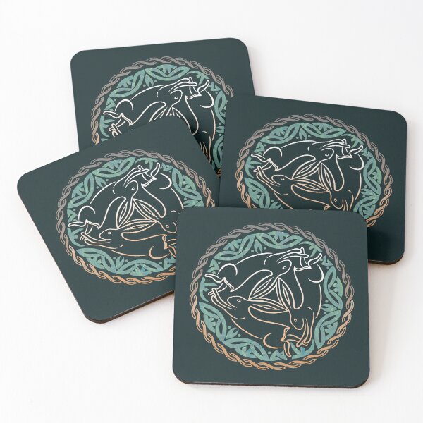 Item preview, Three Rabbits Image Three Rabbits Symbol – Celtic Rabbit Knot designed and sold by Christine Krahl.