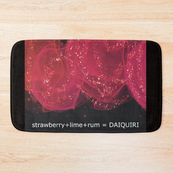 Item preview, Strawberry + lime + rum = Daiquiri designed and sold by Latch Farm  Studios.