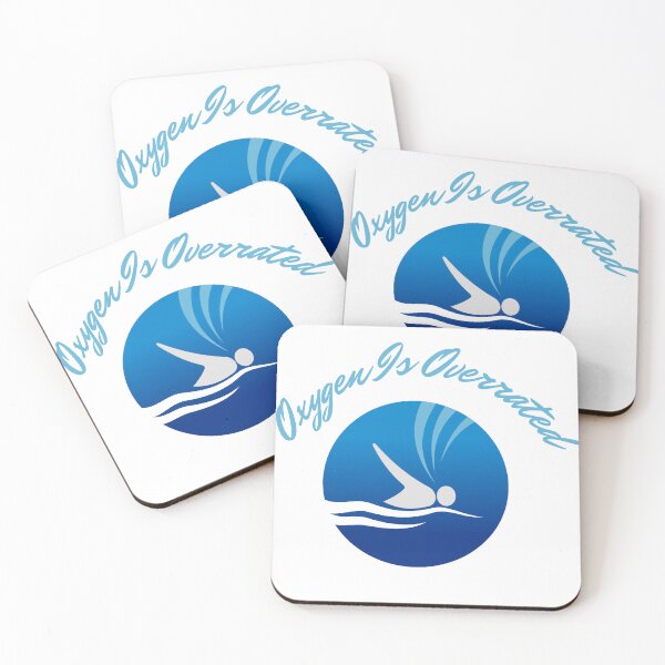 Item preview,  Oxygen Is Overrated- Funny Swimming Pun Gift  designed and sold by badretop.