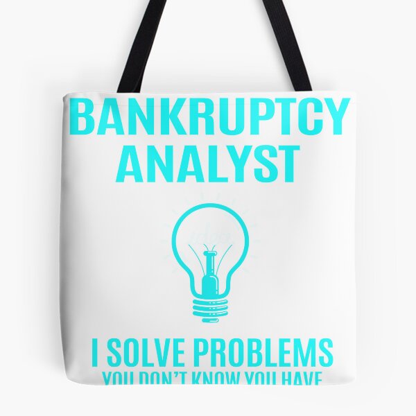 Item preview, Bankruptcy Analyst - I Solve Problems Job Gift designed and sold by melissaval2.