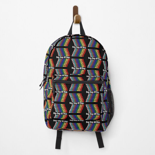 Item preview, Say Gay All Day | Ohio | House Bill 616 | HB616 | LGBTQ+ | Stop Hate | Stop H8 | Ally | White Lettering and Taller Design Version designed and sold by CtrlZDigitalD.