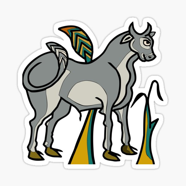 Item preview, A happy Libyan Bull designed and sold by frederic Lecut.