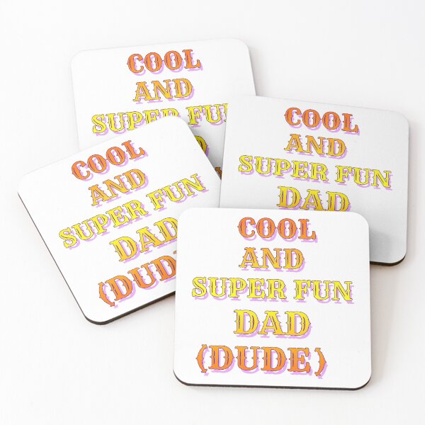 Item preview, DUDE, A COOL AND SUPER FUN DAD designed and sold by ILA-DODO.