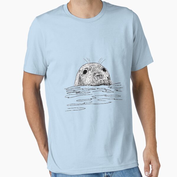 Item preview, Christmas gifts for seal fans - hand drawn by artist  designed and sold by schandorffdk.