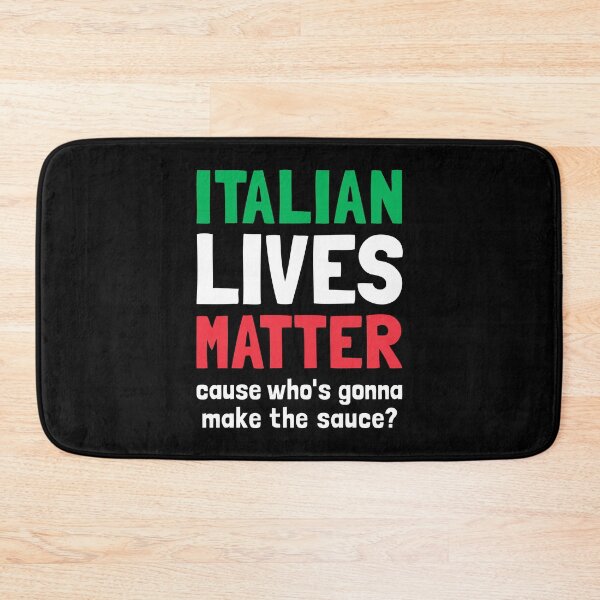 Item preview, Italian Lives Matter Who's Gonna Make The Sauce - Funny Italian Food designed and sold by T-shirt For You.