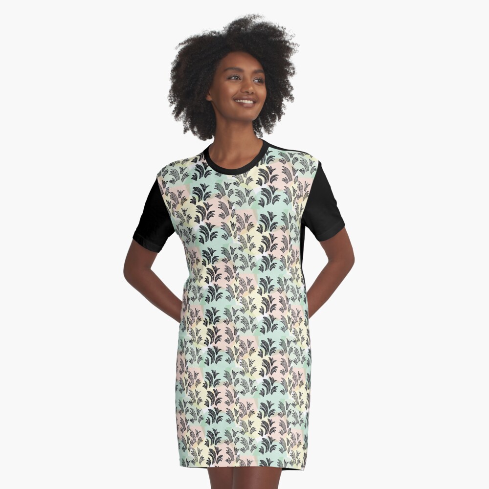 Item preview, Graphic T-Shirt Dress designed and sold by LilyBurgess.