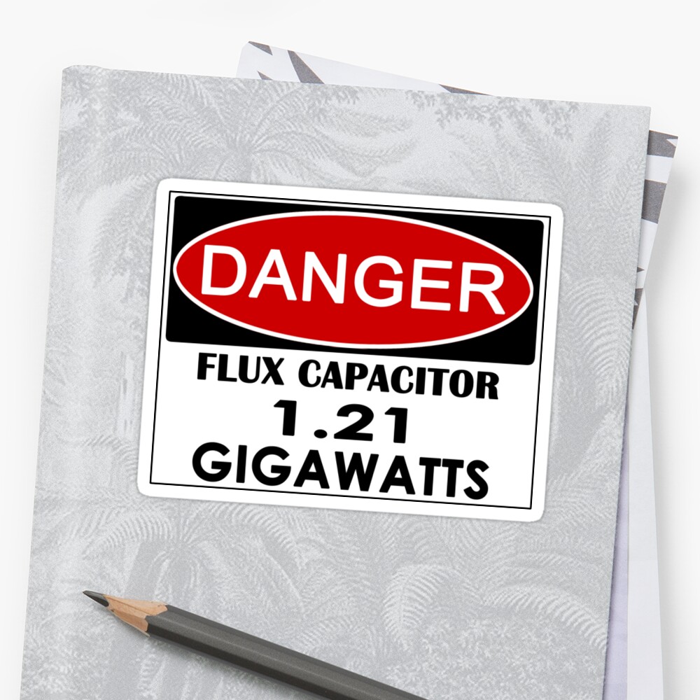 flux capacitor 1.21 gigawatts