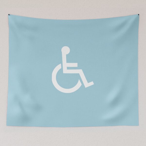 Item preview, Wheelchair Symbol Classic T-Shirt designed and sold by KarlHahn.