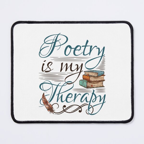 Item preview, Poetry Is My Therapy Poet Poem Writer designed and sold by jaygo.