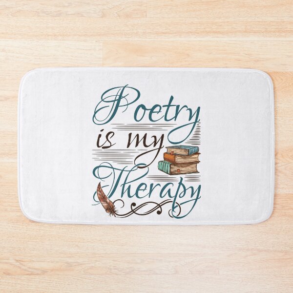 Item preview, Poetry Is My Therapy Poet Poem Writer designed and sold by jaygo.