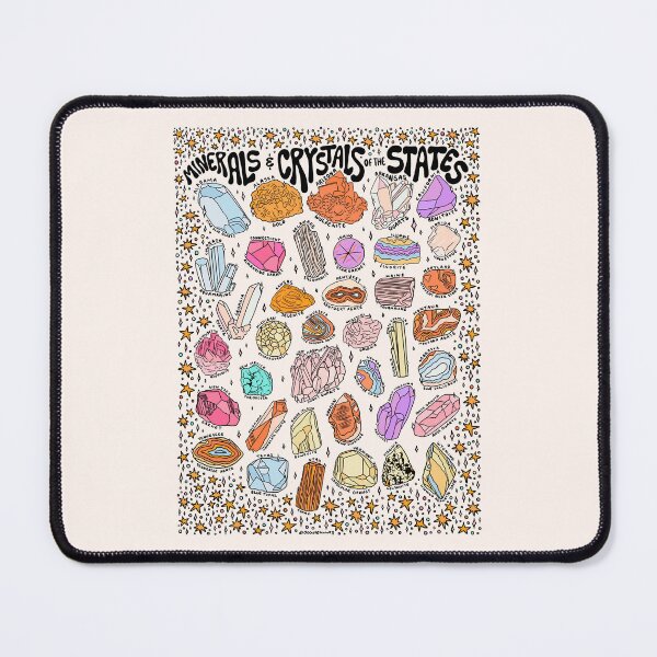 Item preview, Crystals of the States designed and sold by doodlebymeg.