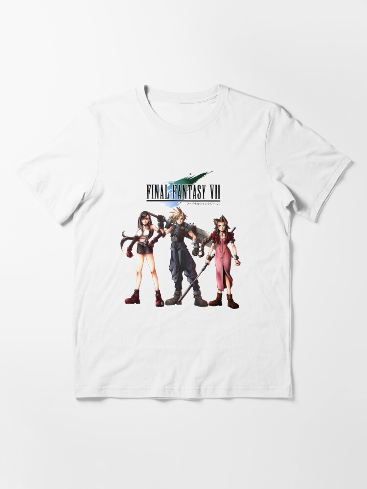 Final Fantasy 7 - Fan made Retro T-Shirt - Cloud, Tifa, Aerith