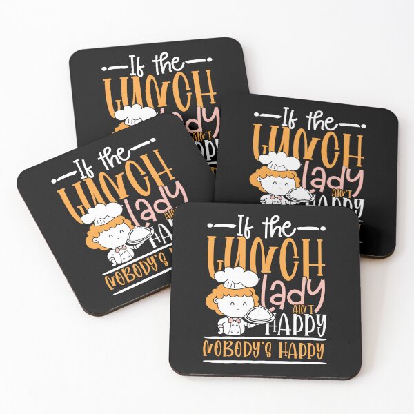 Item preview, Happy lunch lady designed and sold by valuestees.
