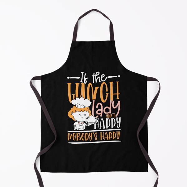 Item preview, Happy lunch lady designed and sold by valuestees.