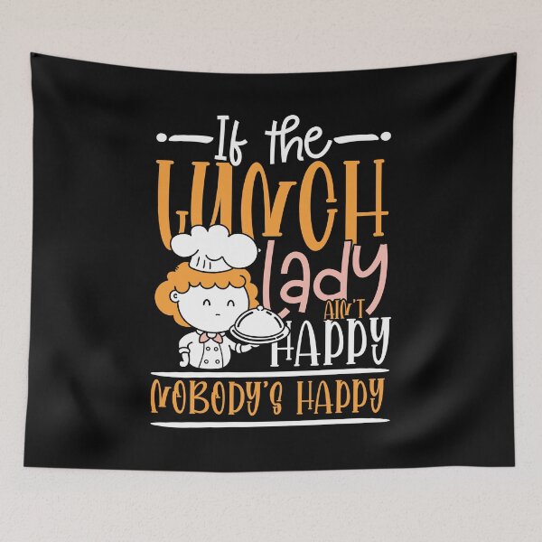 Item preview, Happy lunch lady designed and sold by valuestees.