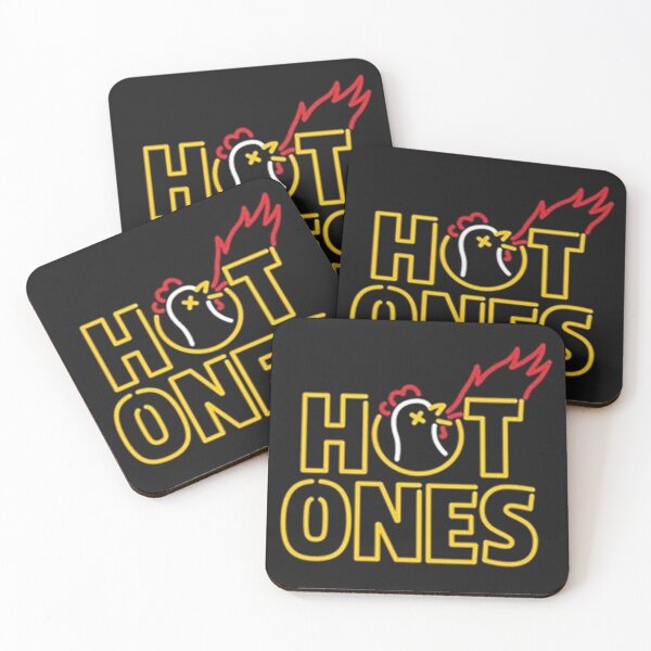 Item preview, Hot Ones logo designed and sold by MerchNow.