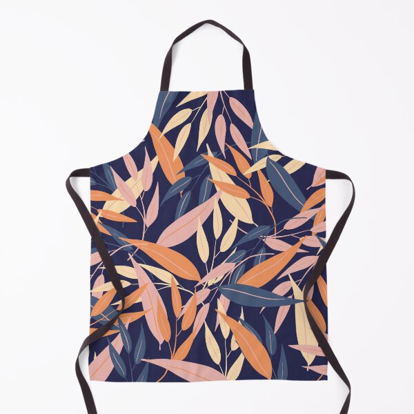 Item preview, Abstract Tropical Colorful Forest Rainforest (blue-yellow) designed and sold by Dorina Larsdotter.