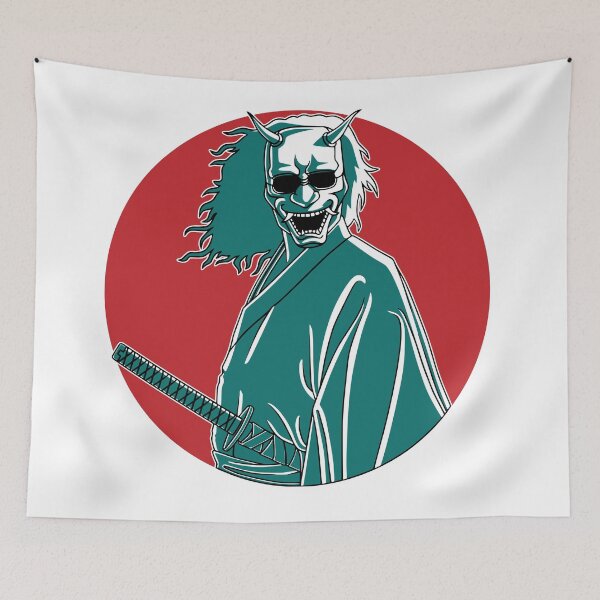 Item preview, Anime Sunset Samurai Warrior designed and sold by Emil1993.