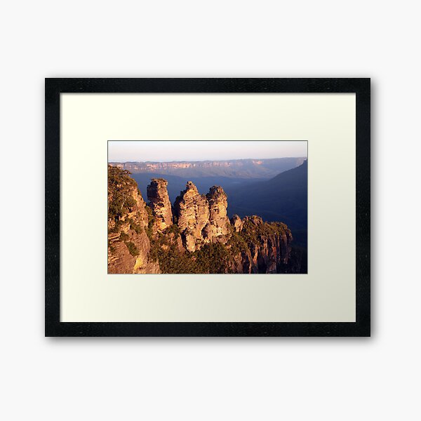 The Three Sisters, Blue Mountains, Australia Framed Art Print