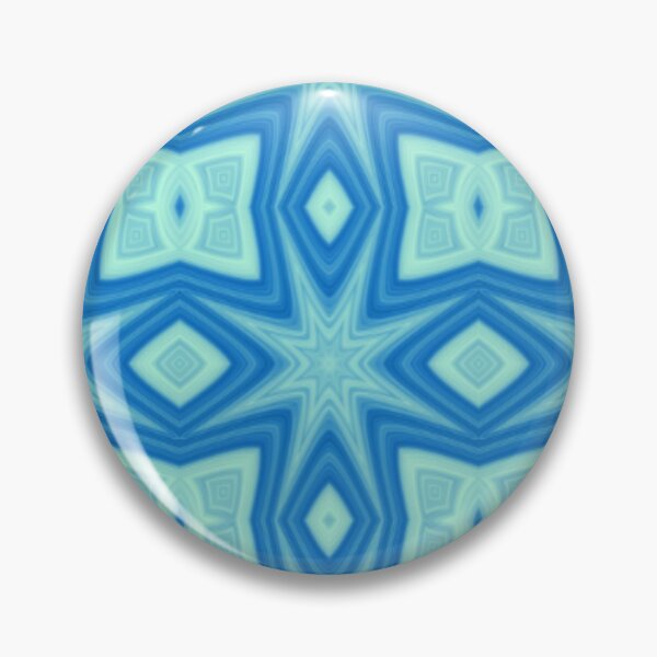 Aperçu de l'œuvre Motif étoile abstraite en bleu. créée et vendue par Trianglegreen.