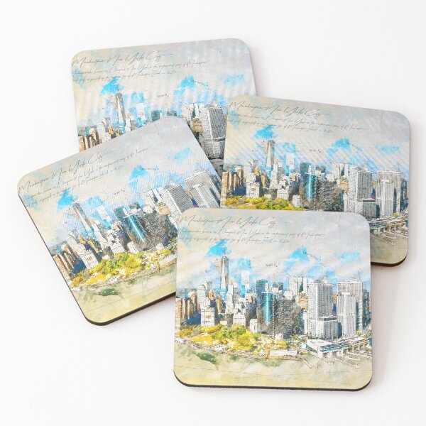 Item preview, Lower Manhattan designed and sold by Theodor Decker.