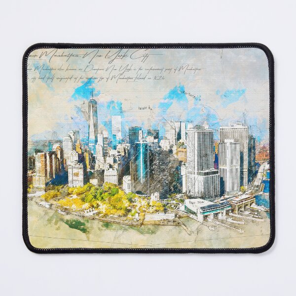 Item preview, Lower Manhattan designed and sold by Theodor Decker.
