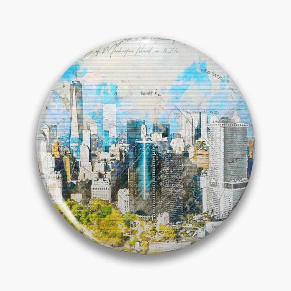 Item preview, Lower Manhattan designed and sold by Theodor Decker.