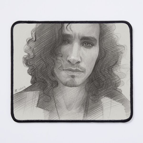 Item preview, Robert Sheehan, Pencil sketch, ART Print designed and sold by TendaLee.